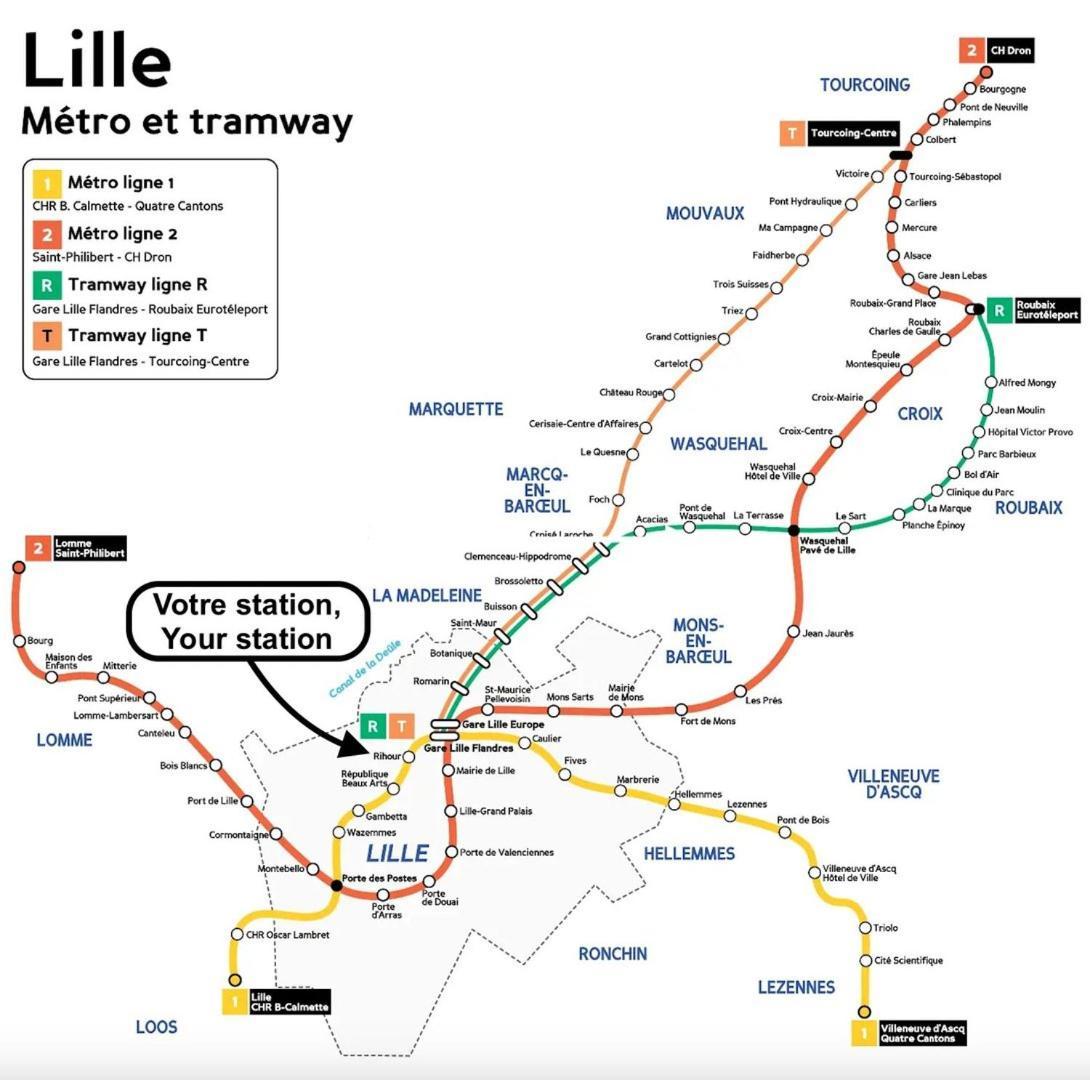 Old Lille Charming Duplex Apartment ภายนอก รูปภาพ