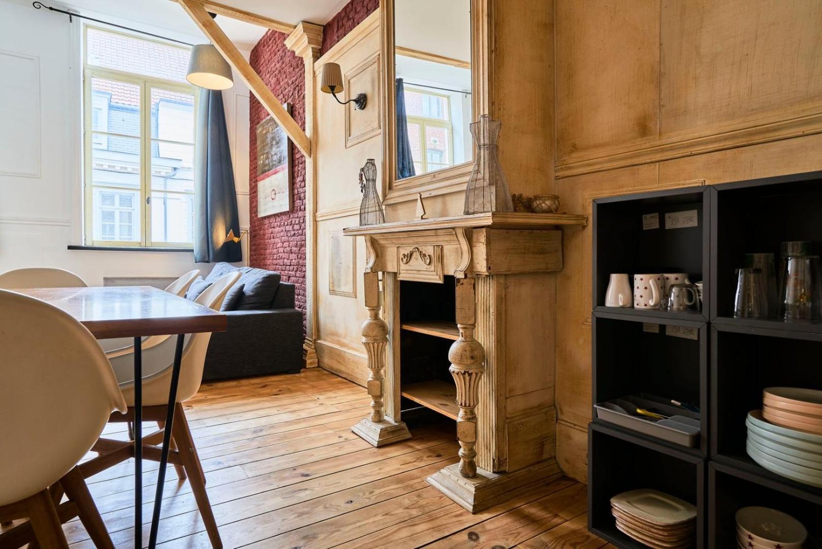 Old Lille Charming Duplex Apartment ภายนอก รูปภาพ