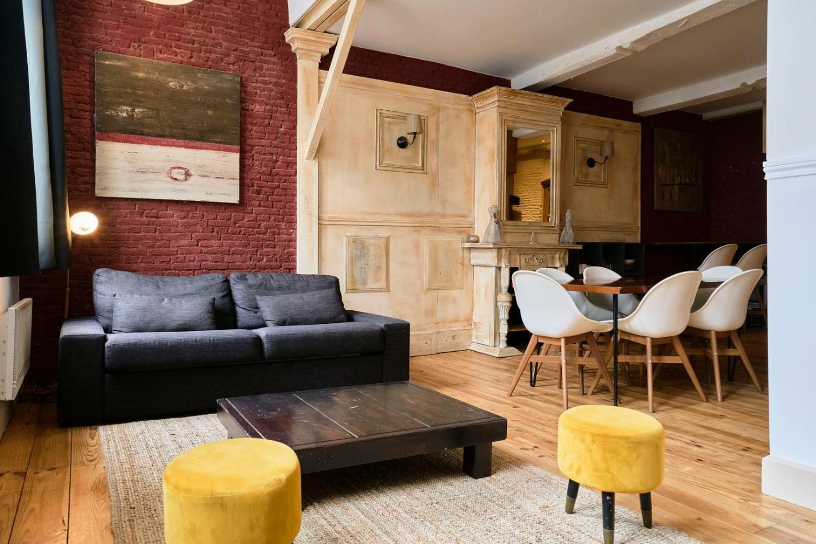 Old Lille Charming Duplex Apartment ภายนอก รูปภาพ